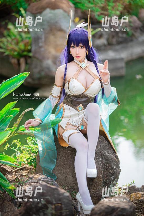 HaneAme雨波的“徒劳之美”——一组让你忍不住多看几眼的MashKyrielight写真图片