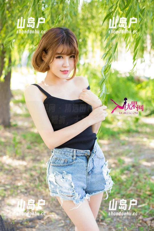 UGirls尤果网-田梓茵 UGirls尤果网 - 精选田梓茵短裤作品:小短裤,大写意。